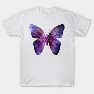 Purple grunge butterfly T-Shirt